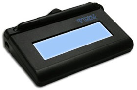 TOPAZ, SIGLITE LCD 1X5 (VIRTUAL SERIAL USB), WITH SOFTWARE